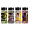 NATURE YARD Raw Seeds Combo - 550gm (Raw Pumpkin, Chia Sunflower & Flax Seeds) Sprinkler Jar/Protein and Fiber Rich Superfood Seeds (Pack of 4)