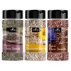 NATURE YARD Organic Chia, Sunflower & Flax Seeds for eating – Seeds for Weight Management/Source of Omega 3 Fatty Acids, Magnesium, & Protein/ Sprinkler Jar (Pack of 3) 425gm