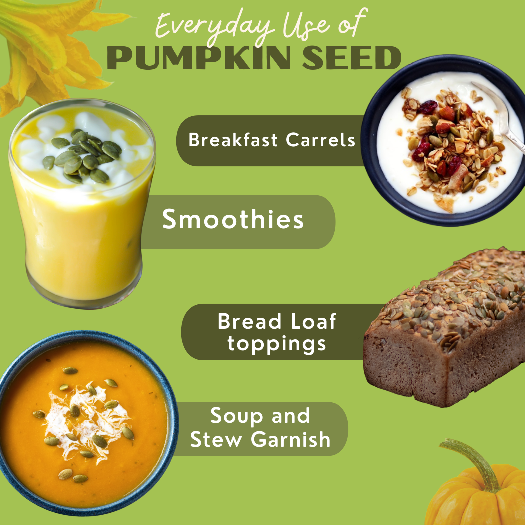 NATURE YARD Organic Pumpkin Seeds for eating- Fiber Rich Kaddu Ke Beej