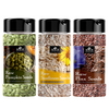 NATURE YARD Raw Seeds Combo - 400gm (Raw Pumpkin, Sunflower & Flax Seeds) Sprinkler Jar/Protein and Fiber Rich Superfood Seeds (Pack of 3)
