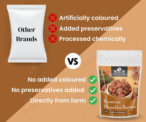 NATURE YARD Premium Afghan Munakka Raisins Abjosh - Organic Nuts Dry Fruits Kishmish/Kismis/Raisin | No Added Artifical Sugar | Healthy & Naturally For Snack & Gifting