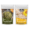 NATURE YARD Organic Pumpkin & Sunflower Seeds Combo for Weight management - Healthy heart/ Boosted energy (Pack of 2) 400g