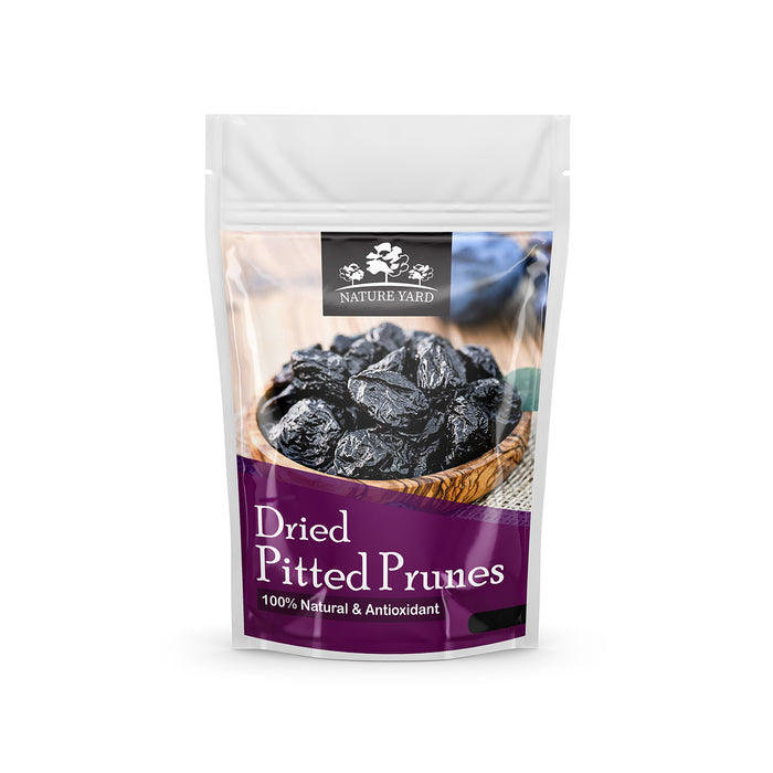 NATURE YARD Pitted Prunes Without sugar Dry fruit - 100% natural & Unsweetened Dried Fruit, No added preservatives - NATURE YARD